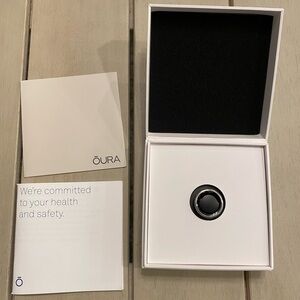 Oura Ring - Size 8 - Horizon - Silver - Gen 3